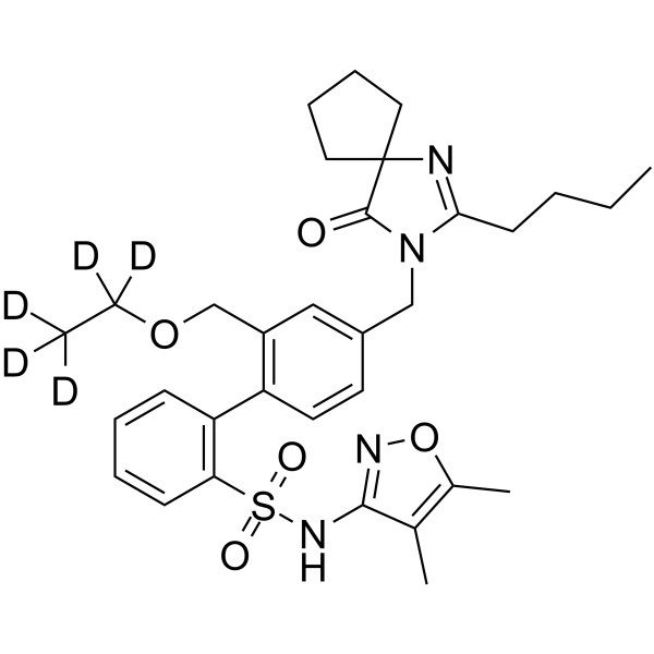 Sparsentan-d5(Synonyms: RE-021-d5;  DARA-a-d5)