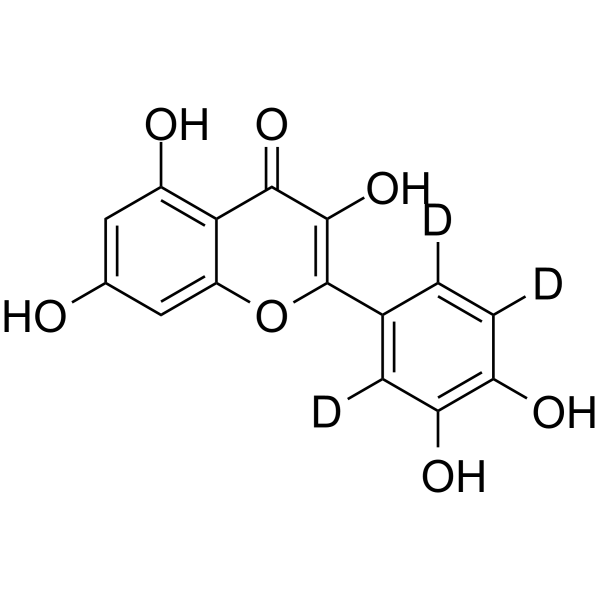 Quercetin-d3(Synonyms: 槲皮素 d3)