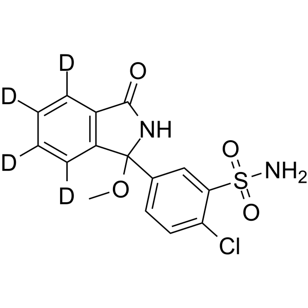 O-Methyl Chlorthalidone-d4