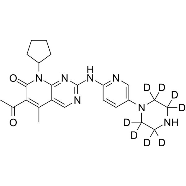 Palbociclib-d8(Synonyms: PD 0332991-d8)