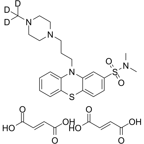 Thioproperazine-d3 difumarate