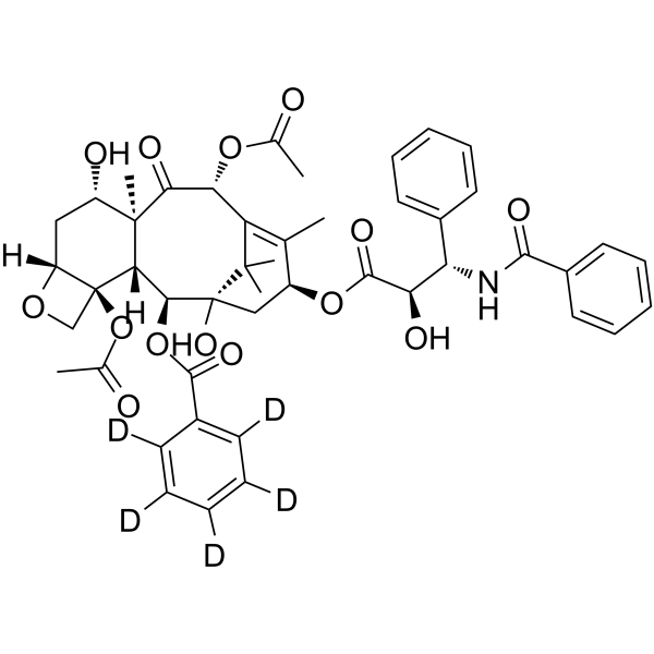 Paclitaxel-d5 (benzoyloxy)(Synonyms: 紫杉醇 d5 (苯甲酸))