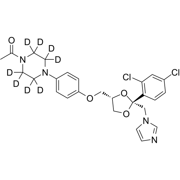 Ketoconazole-d8(Synonyms: 酮康唑 d8)