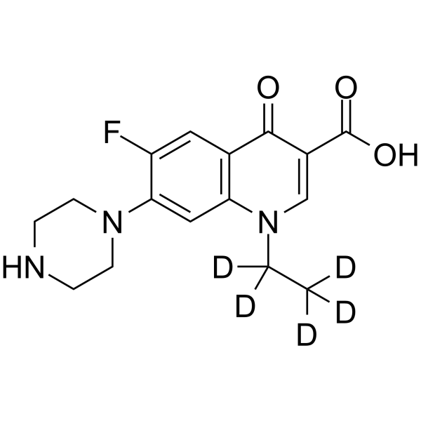 Norfloxacin-d5(Synonyms: 诺氟沙星 d5)