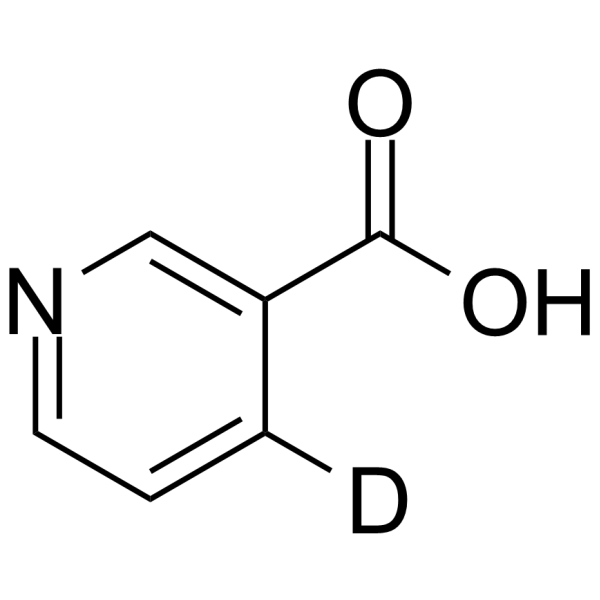 Niacin-d1(Synonyms: Nicotinic acid-d1;  Vitamin B3-d1)