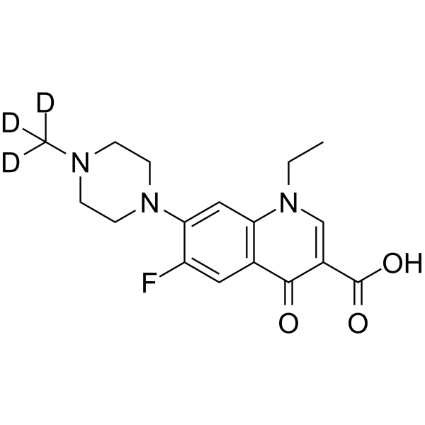 Pefloxacin-d3(Synonyms: Pefloxacinium-d3)