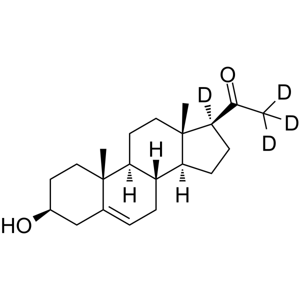 Pregnenolone-d4-1(Synonyms: 3β-Hydroxy-5-pregnen-20-one-d4-1)