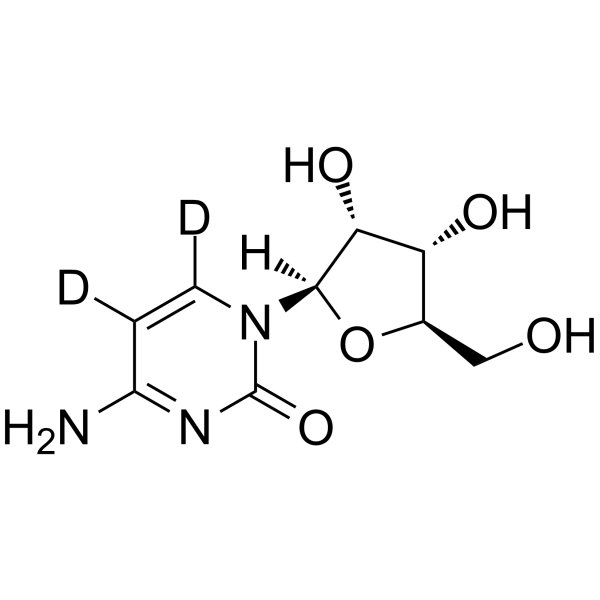 Cytidine-d2(Synonyms: Cytosine β-D-riboside-d2;  Cytosine-1-β-D-ribofuranoside-d2)