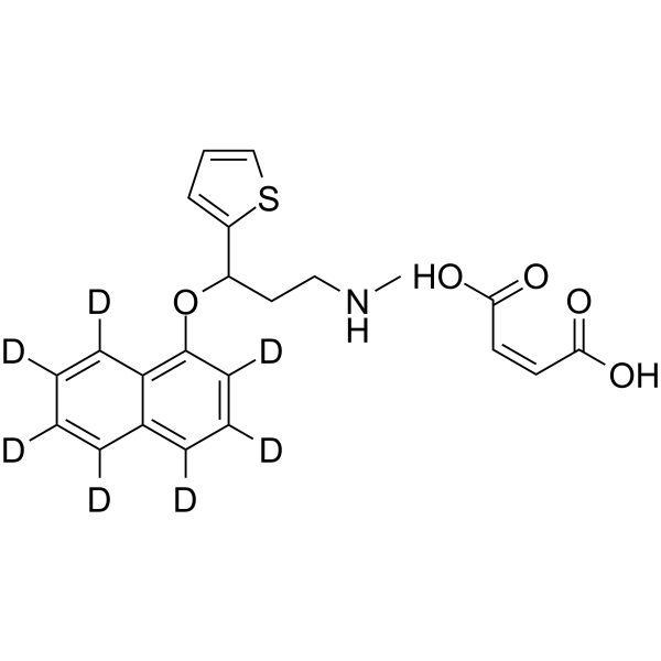 (±)-Duloxetine-d7 maleate(Synonyms: (Rac)-Duloxetine-d7 maleate)