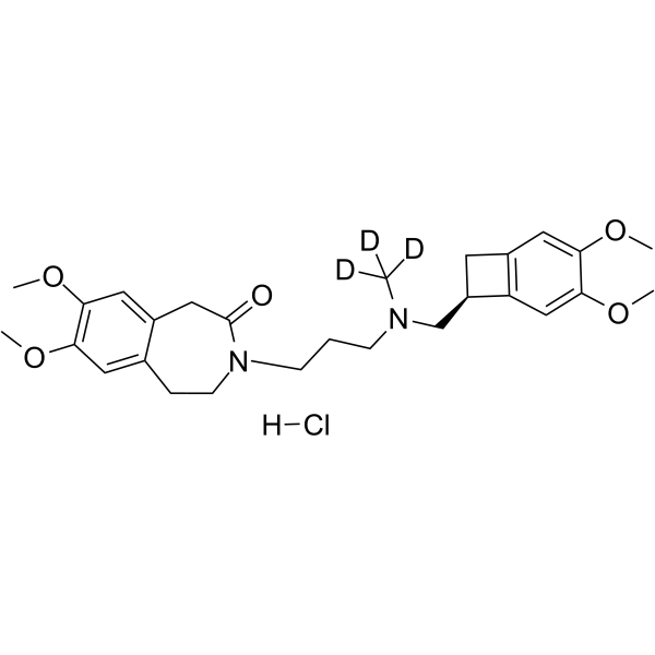 Ivabradine-d3 hydrochloride(Synonyms: 盐酸伊伐布雷定 D3)