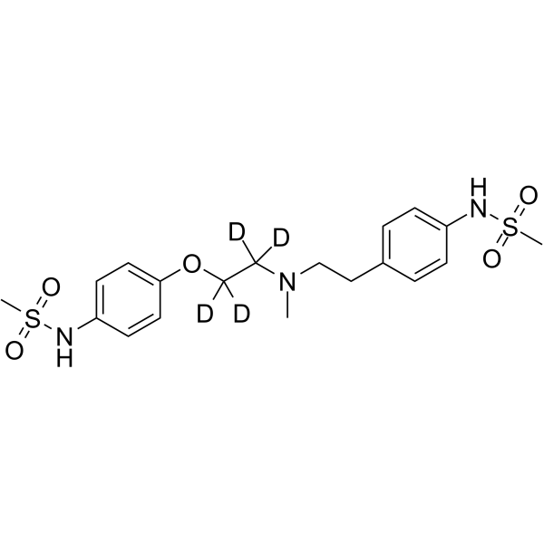 Dofetilide D4(Synonyms: 多非利特 D4; UK 68789 D4)