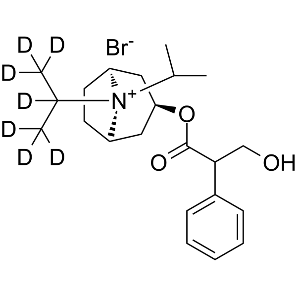 Ipratropium-d7 bromide(Synonyms: Sch 1000-d7 bromide)