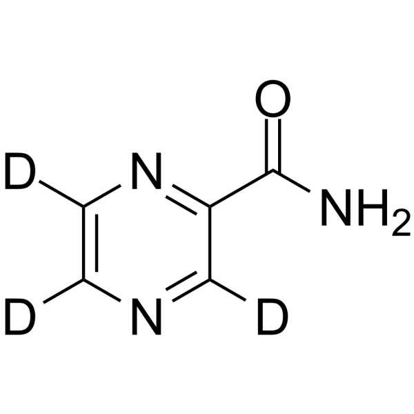 Pyrazinamide-d3(Synonyms: Pyrazinecarboxamide-d3;  Pyrazinoic acid amide-d3)