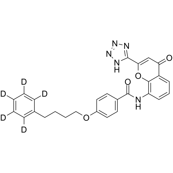 Pranlukast-d5(Synonyms: 普鲁司特 d5)