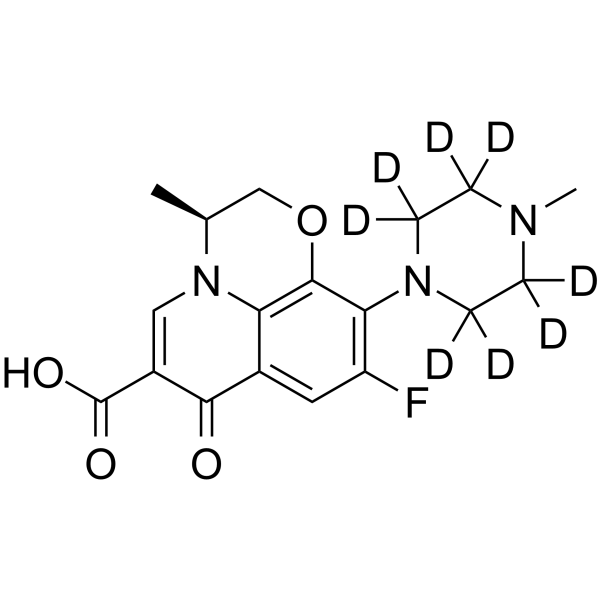 Levofloxacin-d8(Synonyms: (-)-Ofloxacin-d8)