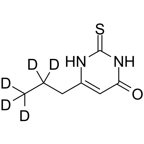 Propylthiouracil-d5(Synonyms: 6-n-Propylthiouracil-d5;  6-Propyl-2-thiouracil-d5;  PTU-d5)