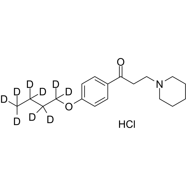 Dyclonine-d9 hydrochloride(Synonyms: Dyclocaine-d9 hydrochloride)