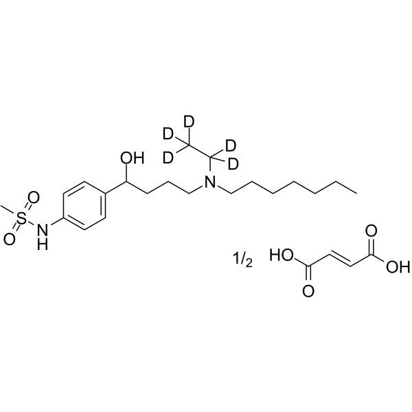 Ibutilide-d5 fumarate(Synonyms: U70226E-d5)
