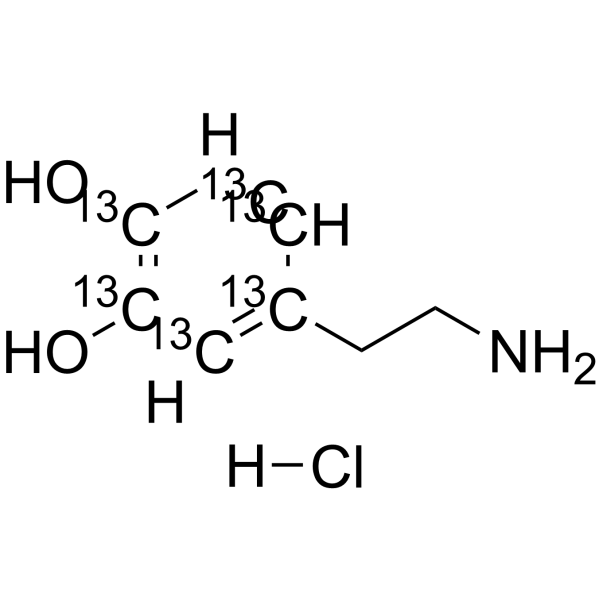 Dopamine-13C6 hydrochloride(Synonyms: ASL279-13C6)