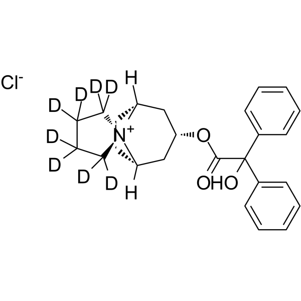 Trospium-d8 chloride(Synonyms: 曲司氯铵 d8 (氯化物))