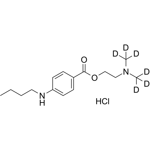 Tetracaine-d6 hydrochloride(Synonyms: Amethocaine-d6 hydrochloride)