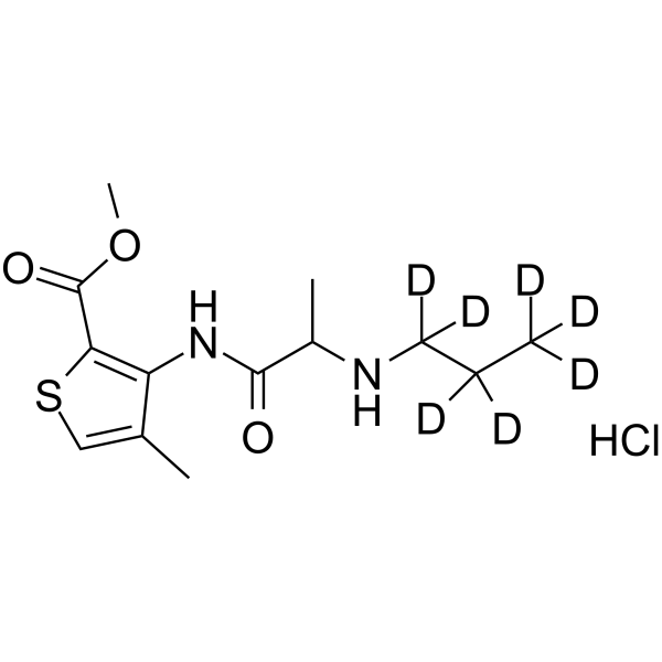 Articaine-d7 hydrochloride(Synonyms: Hoe-045-d7 hydrochloride)