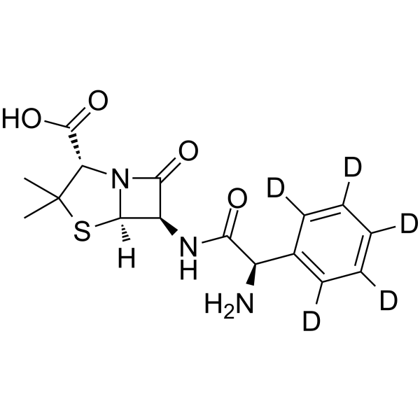 Ampicillin-d5(Synonyms: 氨苄西林 d5)