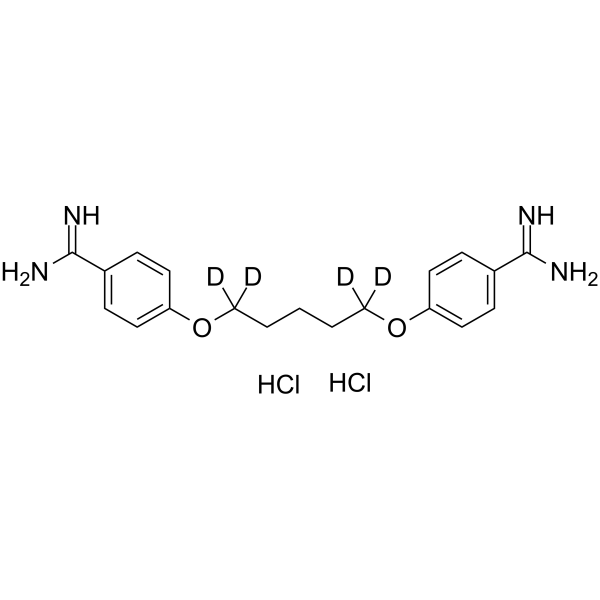 Pentamidine-d4 dihydrochloride(Synonyms: MP-601205-d4 dihydrochloride)