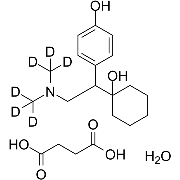 Desvenlafaxine-d6 succinate hydrate(Synonyms: O-Desmethylvenlafaxine-d6 succinate hydrate)