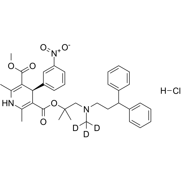 (R)-Lercanidipine-d3 hydrochloride