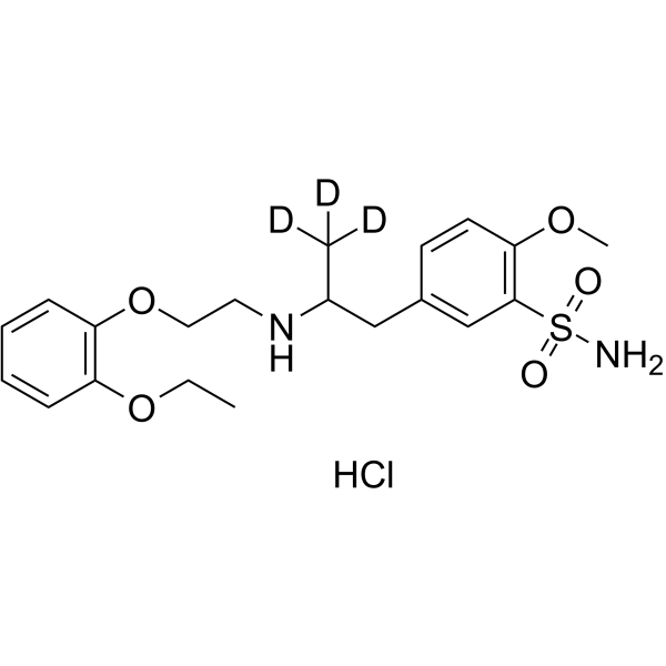 (Rac)-Tamsulosin-d3 hydrochloride