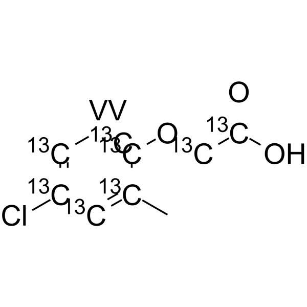 MCPA-13C8(Synonyms: 4-Chloro-2-Methylphenoxyacetic acid-13C8)