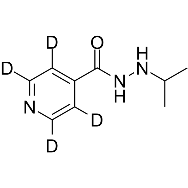 Iproniazid-d4(Synonyms: 异丙烟肼 d4)