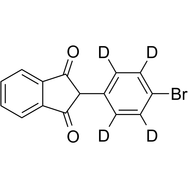 Bromindione-d4(Synonyms: Fluidane-d4;  Halinone-d4)