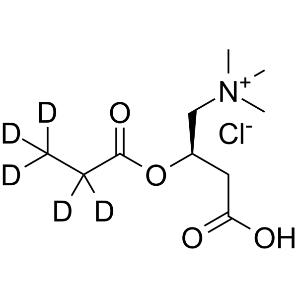 Levocarnitine propionate-d5 hydrochloride(Synonyms: L-Propionylcarnitine-d5 chloride;  ST-261-d5)