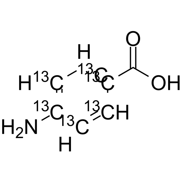 4-Aminobenzoic acid-13C6(Synonyms: PABA-13C6;  Vitamin Bx-13C6;  Vitamin H1-13C6;  p-Aminobenzoic acid-13C6)