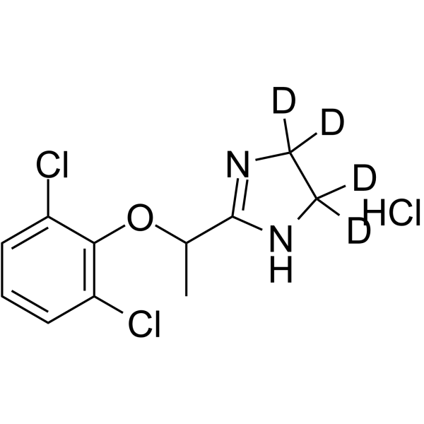 Lofexidine-d4 hydrochloride(Synonyms: 盐酸洛非西定 d4 (盐酸盐))