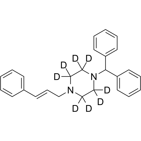 Cinnarizine D8(Synonyms: 桂利嗪 D8)