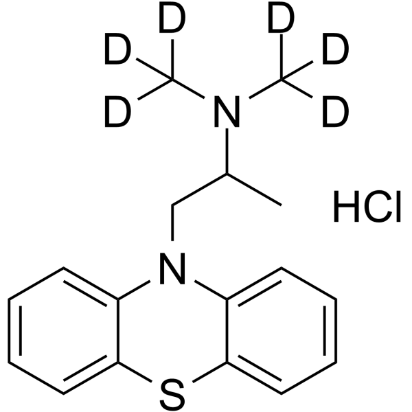 Promethazine-d6 hydrochloride(Synonyms: (±)-Promethazine-d6 hydrochloride)