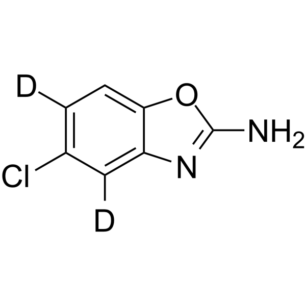 Zoxazolamine-d2(Synonyms: 氯苯恶唑胺 d2)