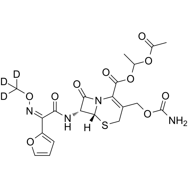 Cefuroxime axetil-d3(Synonyms: 头孢呋辛酯 d3)