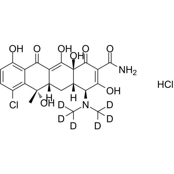 Chlortetracycline-d6 hydrochloride(Synonyms: 7-Chlorotetracycline-d6 hydrochloride)