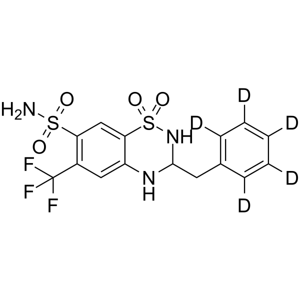 (Rac)-Bendroflumethiazide-d5