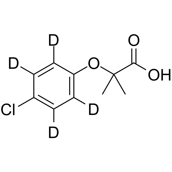 Clofibric acid-d4(Synonyms: Chlorofibrinic acid-d4)