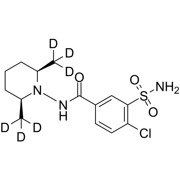 Clopamide-d6(Synonyms: 氯帕胺 d6)