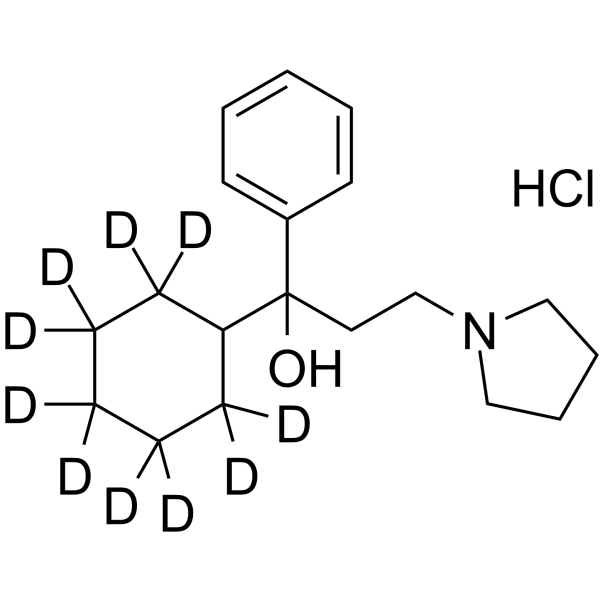 Procyclidine-d11 hydrochloride(Synonyms: 丙环定盐酸盐 d11 (盐酸盐))