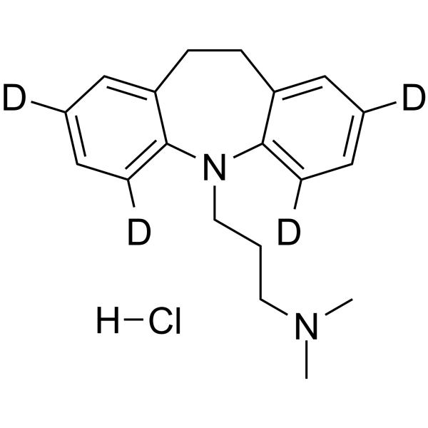 Imipramine-d4 hydrochloride(Synonyms: 盐酸丙咪嗪 d4 (盐酸盐))