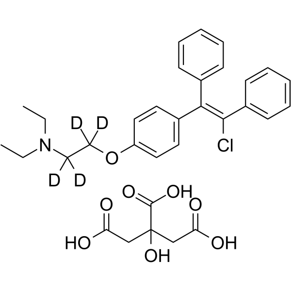 Zuclomiphene D4 citrate