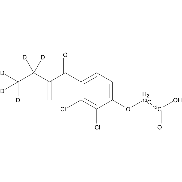 Ethacrynic acid-13C2,d5