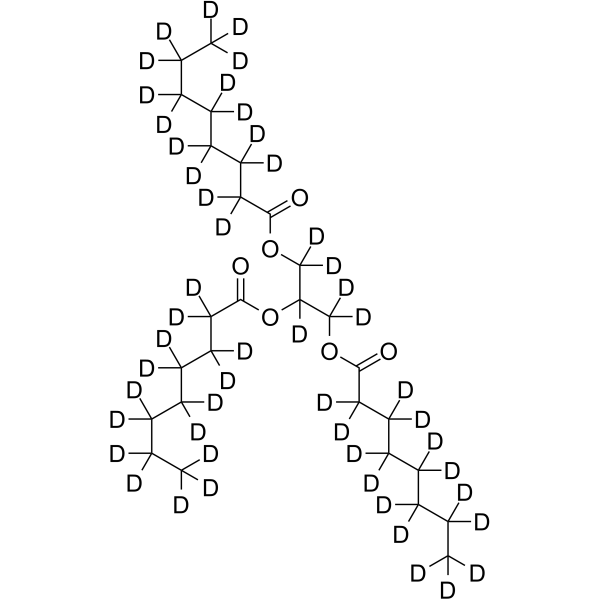 Tricaprilin-d50(Synonyms: Trioctanoin-d50;  Glyceryl trioctanoate-d50)